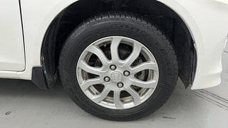 Used 2015 Honda Amaze [2013-2016] 1.2 VX i-VTEC Petrol Manual tyres RIGHT FRONT TYRE RIM VIEW