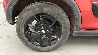 Used 2018 Maruti Suzuki Ignis [2017-2020] Alpha AMT Petrol Petrol Automatic tyres RIGHT REAR TYRE RIM VIEW