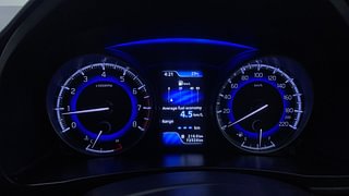 Used 2017 Maruti Suzuki Baleno [2015-2019] Alpha Petrol Petrol Manual interior CLUSTERMETER VIEW