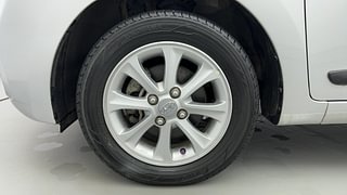 Used 2018 Hyundai Xcent S Petrol+cng(outside fitted) Petrol+cng Manual tyres LEFT FRONT TYRE RIM VIEW