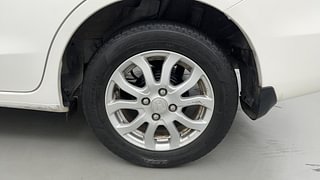 Used 2015 Honda Amaze [2013-2016] 1.2 VX i-VTEC Petrol Manual tyres LEFT REAR TYRE RIM VIEW