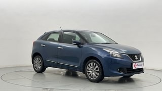 Used 2018 Maruti Suzuki Baleno [2015-2019] Alpha Petrol Petrol Manual exterior RIGHT FRONT CORNER VIEW