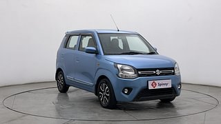 Used 2022 Maruti Suzuki Wagon R 1.0 VXI AMT Petrol Automatic exterior RIGHT FRONT CORNER VIEW