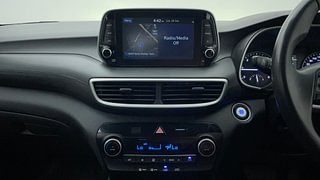 Used 2021 Hyundai Tucson GLS 2WD AT Diesel Diesel Automatic interior MUSIC SYSTEM & AC CONTROL VIEW