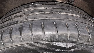 Used 2017 Maruti Suzuki Baleno [2015-2019] Alpha Petrol Petrol Manual tyres LEFT REAR TYRE TREAD VIEW