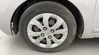 Used 2018 Hyundai Eon Magna + (O) 1.0 Petrol Manual tyres LEFT FRONT TYRE RIM VIEW