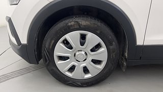 Used 2022 Skoda Kushaq Active 1.0 TSI MT Petrol Manual tyres LEFT FRONT TYRE RIM VIEW