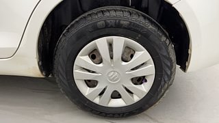 Used 2014 Maruti Suzuki Swift Dzire VXI Petrol Manual tyres LEFT REAR TYRE RIM VIEW