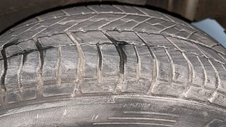 Used 2015 Datsun GO [2014-2019] T Petrol Manual tyres LEFT REAR TYRE TREAD VIEW