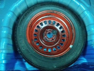 Used 2021 Renault Kiger RXZ AMT Petrol Automatic tyres SPARE TYRE VIEW