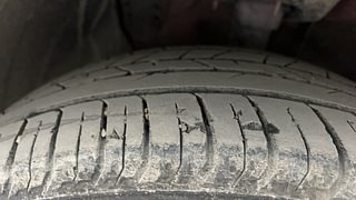 Used 2021 Hyundai i20 N Line N8 1.0 Turbo DCT Petrol Automatic tyres LEFT FRONT TYRE TREAD VIEW