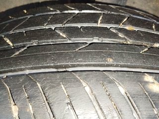 Used 2021 Renault Kiger RXZ AMT Petrol Automatic tyres LEFT REAR TYRE TREAD VIEW