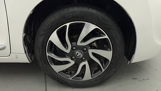 Used 2021 Toyota Glanza [2019-2022] V Petrol Manual tyres RIGHT FRONT TYRE RIM VIEW