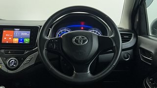 Used 2021 Toyota Glanza [2019-2022] V Petrol Manual interior STEERING VIEW