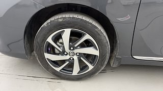 Used 2023 Toyota Glanza G AMT Petrol Automatic tyres LEFT FRONT TYRE RIM VIEW