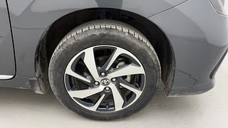 Used 2023 Toyota Glanza G AMT Petrol Automatic tyres RIGHT FRONT TYRE RIM VIEW