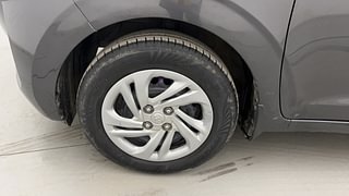 Used 2022 Hyundai Grand i10 Nios Magna 1.2 Kappa VTVT Petrol Manual tyres LEFT FRONT TYRE RIM VIEW