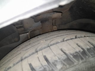 Used 2014 Ford Figo [2010-2015] Duratec Petrol Titanium 1.2 Petrol Manual tyres LEFT FRONT TYRE TREAD VIEW