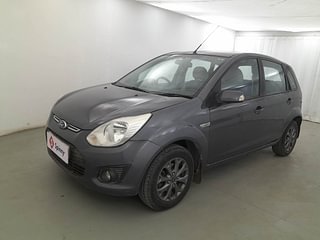 Used 2014 Ford Figo [2010-2015] Duratec Petrol Titanium 1.2 Petrol Manual exterior LEFT FRONT CORNER VIEW