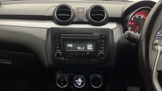 Used 2018 Maruti Suzuki Swift [2017-2021] ZXi AMT Petrol Automatic interior MUSIC SYSTEM & AC CONTROL VIEW