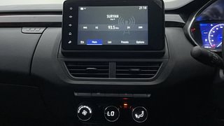 Used 2022 Renault Kiger RXZ Turbo CVT Dual Tone Petrol Automatic interior MUSIC SYSTEM & AC CONTROL VIEW
