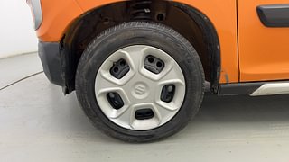 Used 2021 maruti-suzuki S-Presso VXI Plus Petrol Manual tyres LEFT FRONT TYRE RIM VIEW