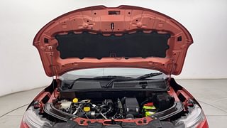 Used 2022 Renault Kiger RXZ Turbo CVT Dual Tone Petrol Automatic engine ENGINE & BONNET OPEN FRONT VIEW
