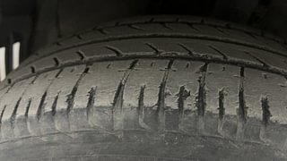 Used 2012 Ford Figo Duratorq Diesel EXI 1.4 Diesel Manual tyres LEFT FRONT TYRE TREAD VIEW