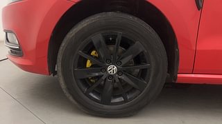 Used 2018 Volkswagen Polo [2014-2020] Highline 1.5 (D) Diesel Manual tyres LEFT FRONT TYRE RIM VIEW