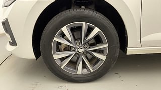 Used 2023 Skoda Slavia Style 1.0L TSI MT Petrol Manual tyres LEFT FRONT TYRE RIM VIEW