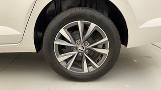 Used 2023 Skoda Slavia Style 1.0L TSI MT Petrol Manual tyres LEFT REAR TYRE RIM VIEW