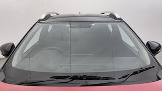 Used 2022 Renault Kiger RXZ Turbo CVT Dual Tone Petrol Automatic exterior FRONT WINDSHIELD VIEW