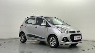 Used 2015 Hyundai Grand i10 [2013-2017] Asta AT 1.2 Kappa VTVT Petrol Automatic exterior RIGHT FRONT CORNER VIEW