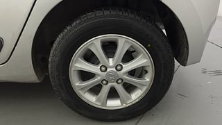 Used 2015 Hyundai Grand i10 [2013-2017] Asta AT 1.2 Kappa VTVT Petrol Automatic tyres LEFT REAR TYRE RIM VIEW