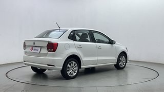 Used 2017 Volkswagen Ameo [2016-2020] Highline1.2L (P) Petrol Manual exterior RIGHT REAR CORNER VIEW
