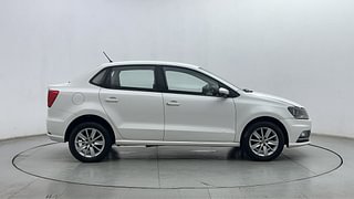 Used 2017 Volkswagen Ameo [2016-2020] Highline1.2L (P) Petrol Manual exterior RIGHT SIDE VIEW