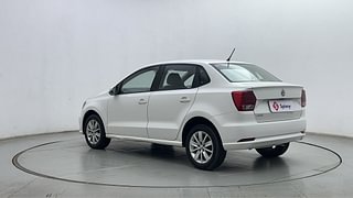 Used 2017 Volkswagen Ameo [2016-2020] Highline1.2L (P) Petrol Manual exterior LEFT REAR CORNER VIEW