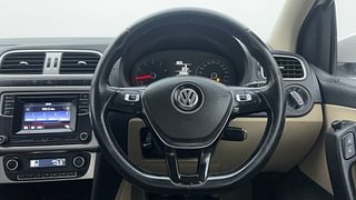 Used 2017 Volkswagen Ameo [2016-2020] Highline1.2L (P) Petrol Manual interior STEERING VIEW