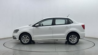 Used 2017 Volkswagen Ameo [2016-2020] Highline1.2L (P) Petrol Manual exterior LEFT SIDE VIEW