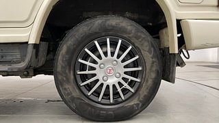 Used 2021 Mahindra Bolero B4 Diesel Manual tyres LEFT REAR TYRE RIM VIEW