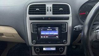 Used 2017 Volkswagen Ameo [2016-2020] Highline1.2L (P) Petrol Manual interior MUSIC SYSTEM & AC CONTROL VIEW