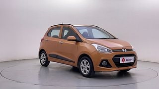 Used 2014 Hyundai Grand i10 [2013-2017] Sportz 1.2 Kappa VTVT Petrol Manual exterior RIGHT FRONT CORNER VIEW