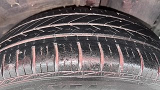 Used 2012 Toyota Etios Liva [2010-2017] G Petrol Manual tyres LEFT REAR TYRE TREAD VIEW