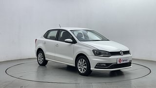 Used 2017 Volkswagen Ameo [2016-2020] Highline1.2L (P) Petrol Manual exterior RIGHT FRONT CORNER VIEW