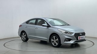 Used 2019 Hyundai Verna [2017-2020] 1.6 VTVT SX + AT Petrol Automatic exterior RIGHT FRONT CORNER VIEW