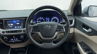 Used 2019 Hyundai Verna [2017-2020] 1.6 VTVT SX + AT Petrol Automatic interior STEERING VIEW