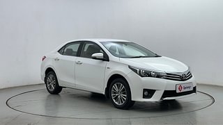 Used 2015 Toyota Corolla Altis [2014-2017] G Petrol Petrol Manual exterior RIGHT FRONT CORNER VIEW