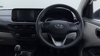 Used 2021 Hyundai Aura SX Plus 1.0 Petrol Petrol Manual interior STEERING VIEW