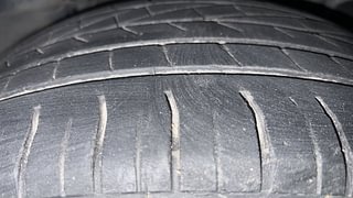 Used 2019 Tata Nexon [2017-2020] XZA Plus AMT Petrol Petrol Automatic tyres LEFT FRONT TYRE TREAD VIEW