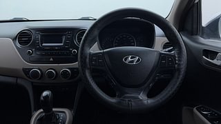 Used 2014 Hyundai Grand i10 [2013-2017] Asta AT 1.2 Kappa VTVT Petrol Automatic interior STEERING VIEW